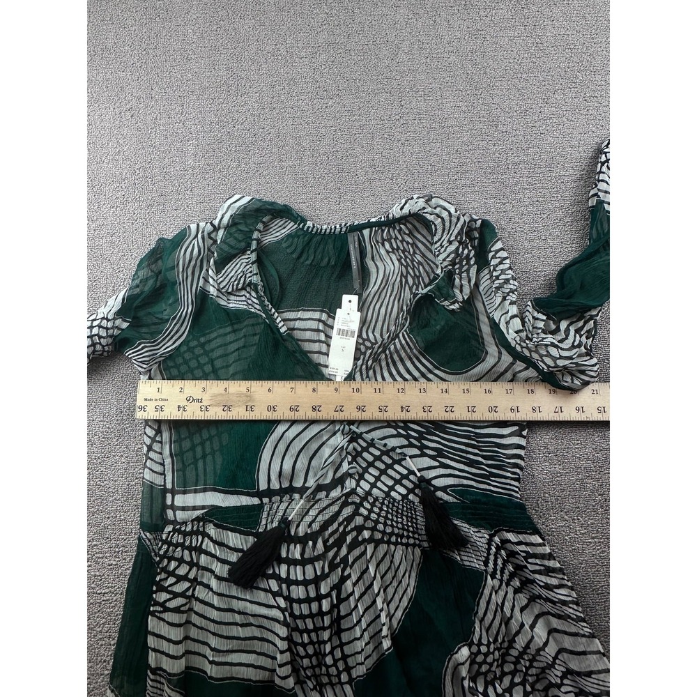 Anthropologie Nikita Mhaisalkar Maxi Dress Women S Multi Color Geometric Artsy - Picture 8 of 10
